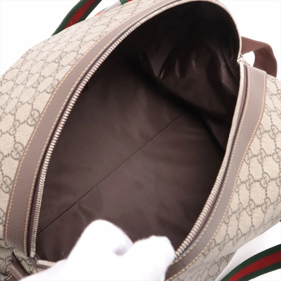 Authentic GUCCI duffle Bag with strap - Picture 10 of 16